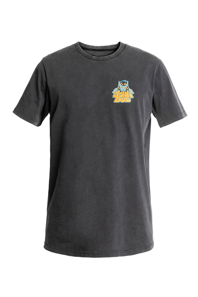 John Doe T-Shirt Wolf Fade Out Black