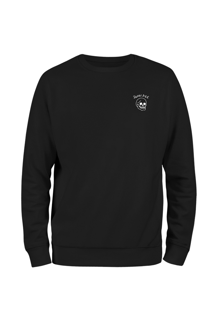 [JDS3009-S] John Doe Sweater Live Fast Skull Black / Embroidery (S)