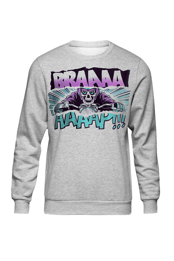 [JDS3010-S] John Doe Sweater Braaap Grey (S)