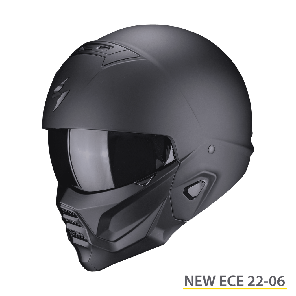 [182-100-10-02] Scorpion Exo-Combat II Solid Matt Black (XS)