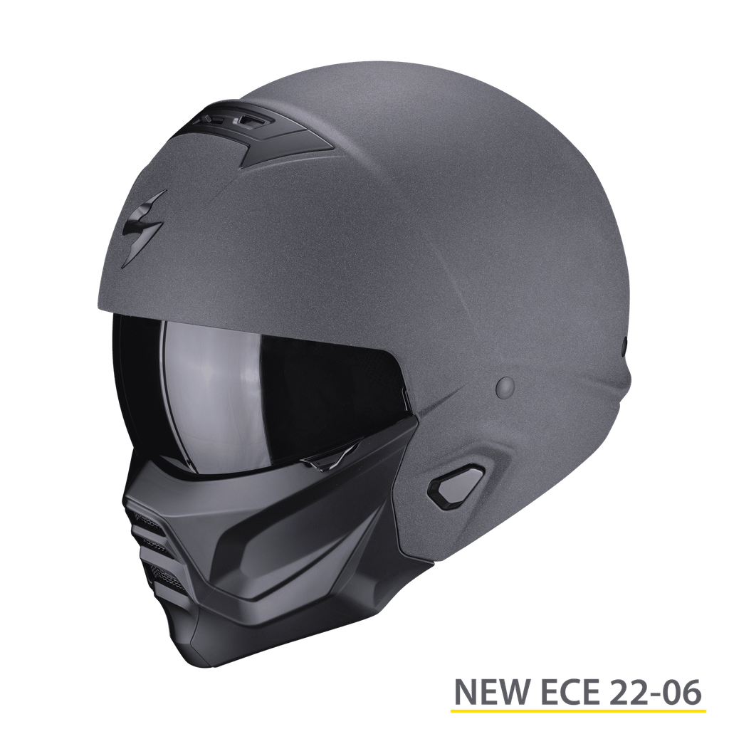 [182-360-289-02] Scorpion Exo-Combat II Graphite Dark Grey (XS)