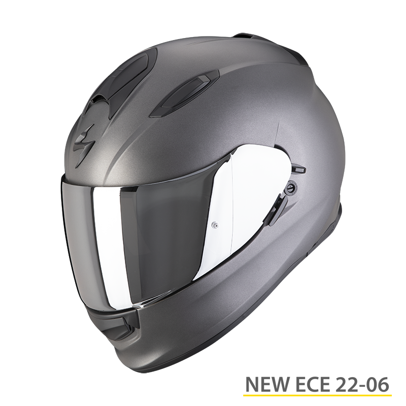 [48-100-25-02] Scorpion Exo-491 Solid Matt Anthracite (XS)