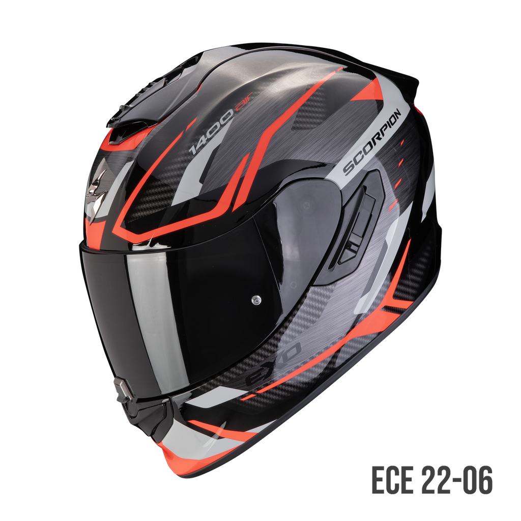 Scorpion Exo-1400 Evo II Air Accord Grey-Red