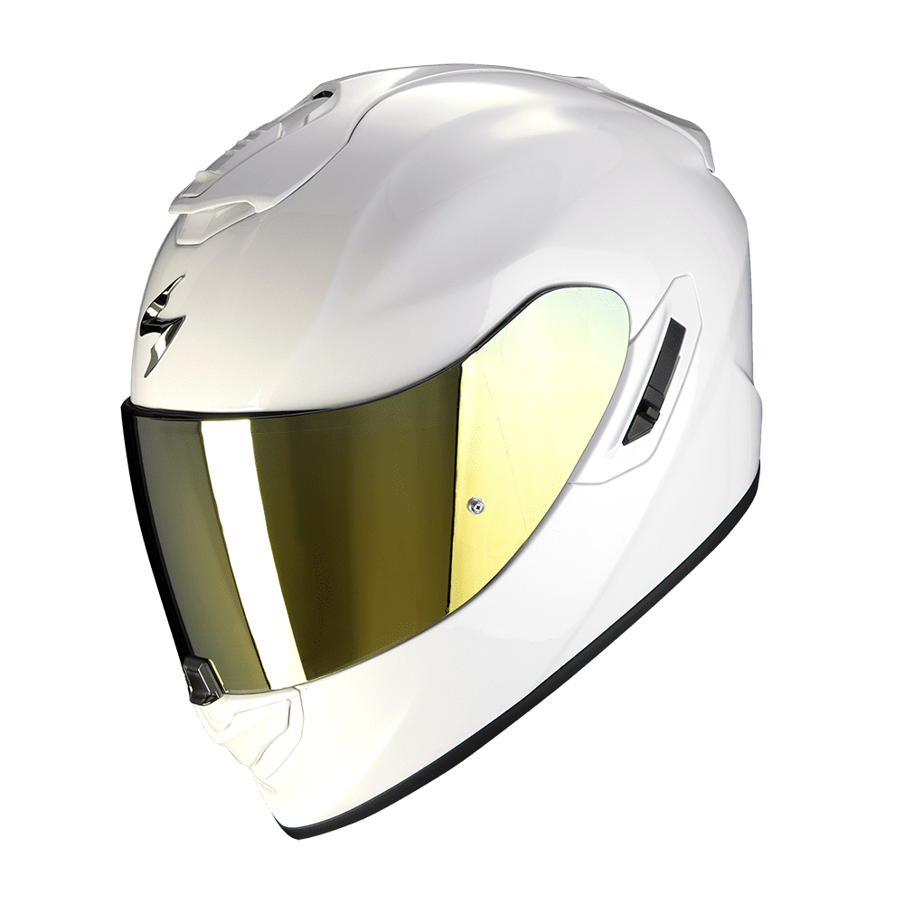 [140-100-70-02] Scorpion Exo-1400 Evo II Air Solid Pearl White (XS)