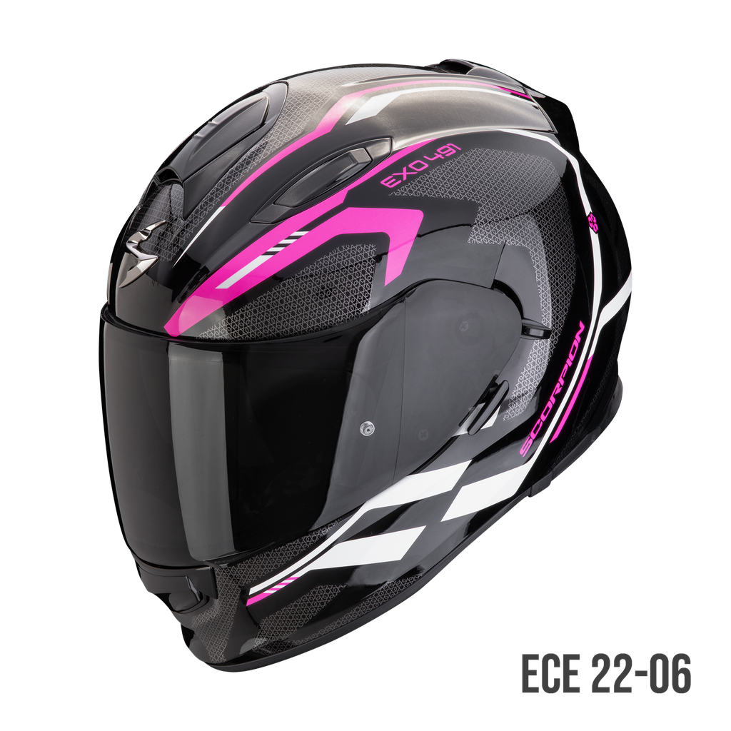 [48-450-334-01] Scorpion Exo-491 Kripta Black-Pink-White (XXS)