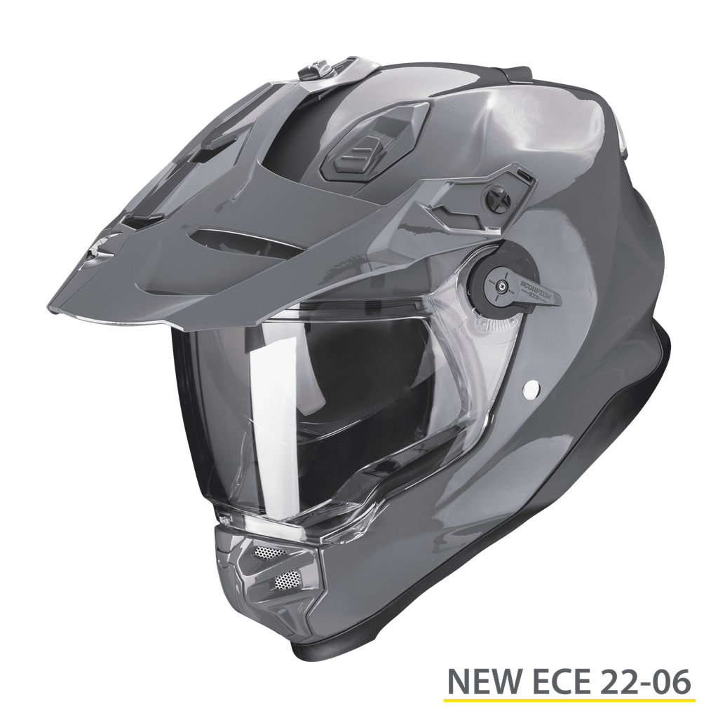 [184-100-253-02] Scorpion Adf-9000 Air Solid Cement Grey (XS)