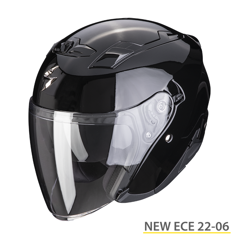[23-100-03-02] Scorpion Exo-230 Solid Black (XS)