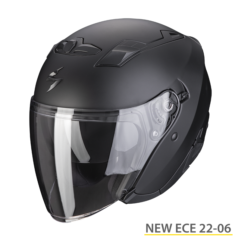 [23-100-10-02] Scorpion Exo-230 Solid Matt black (XS)