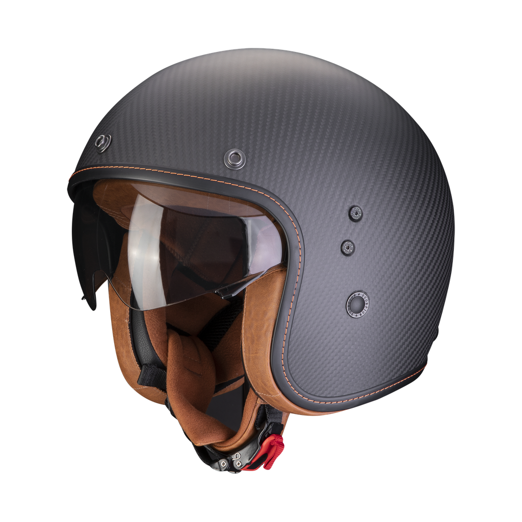 [78-261-10-02] Scorpion Belfast Evo Carbon Solid Matt black (XS)
