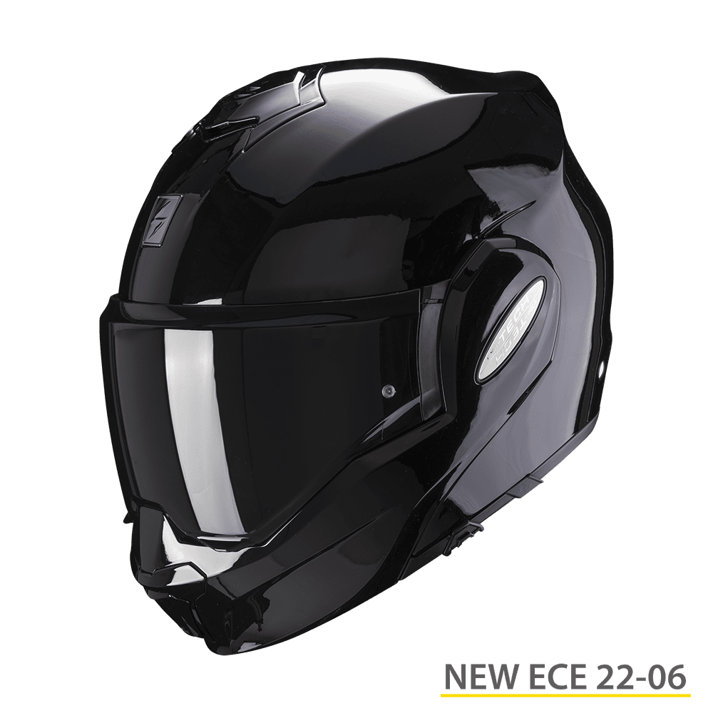 [118-100-03-02] Scorpion Exo-Tech Evo Solid Black (XS)