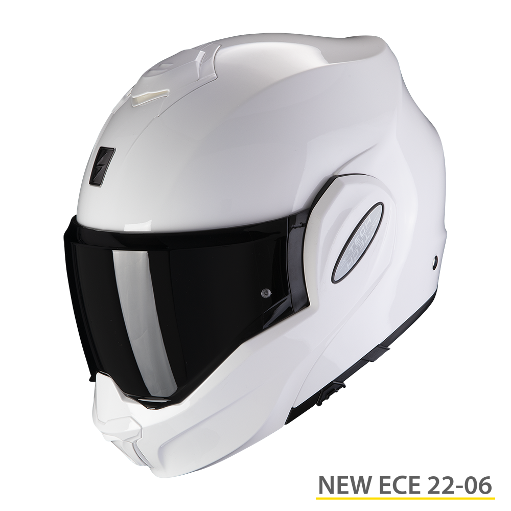 [118-100-05-02] Scorpion Exo-Tech Evo Solid White (XS)