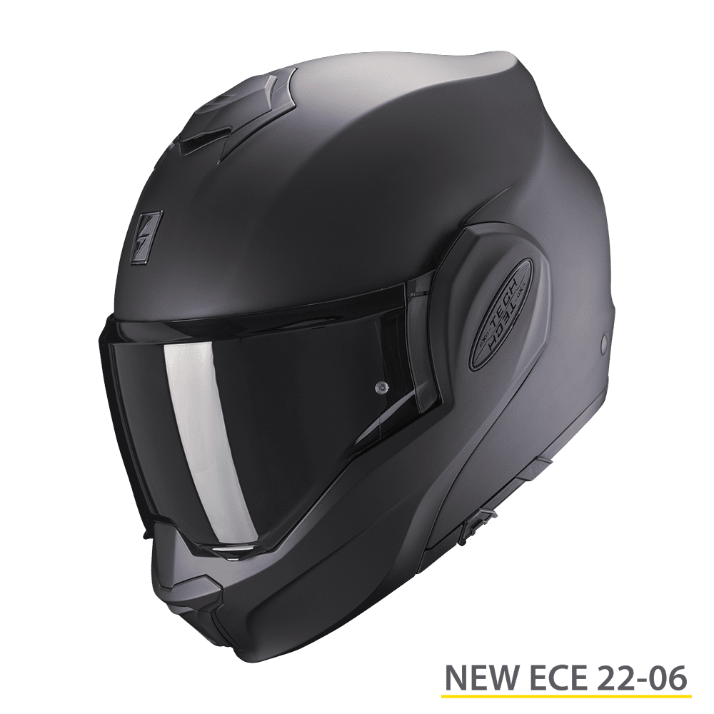 [118-100-10-02] Scorpion Exo-Tech Evo Solid Matt black (XS)