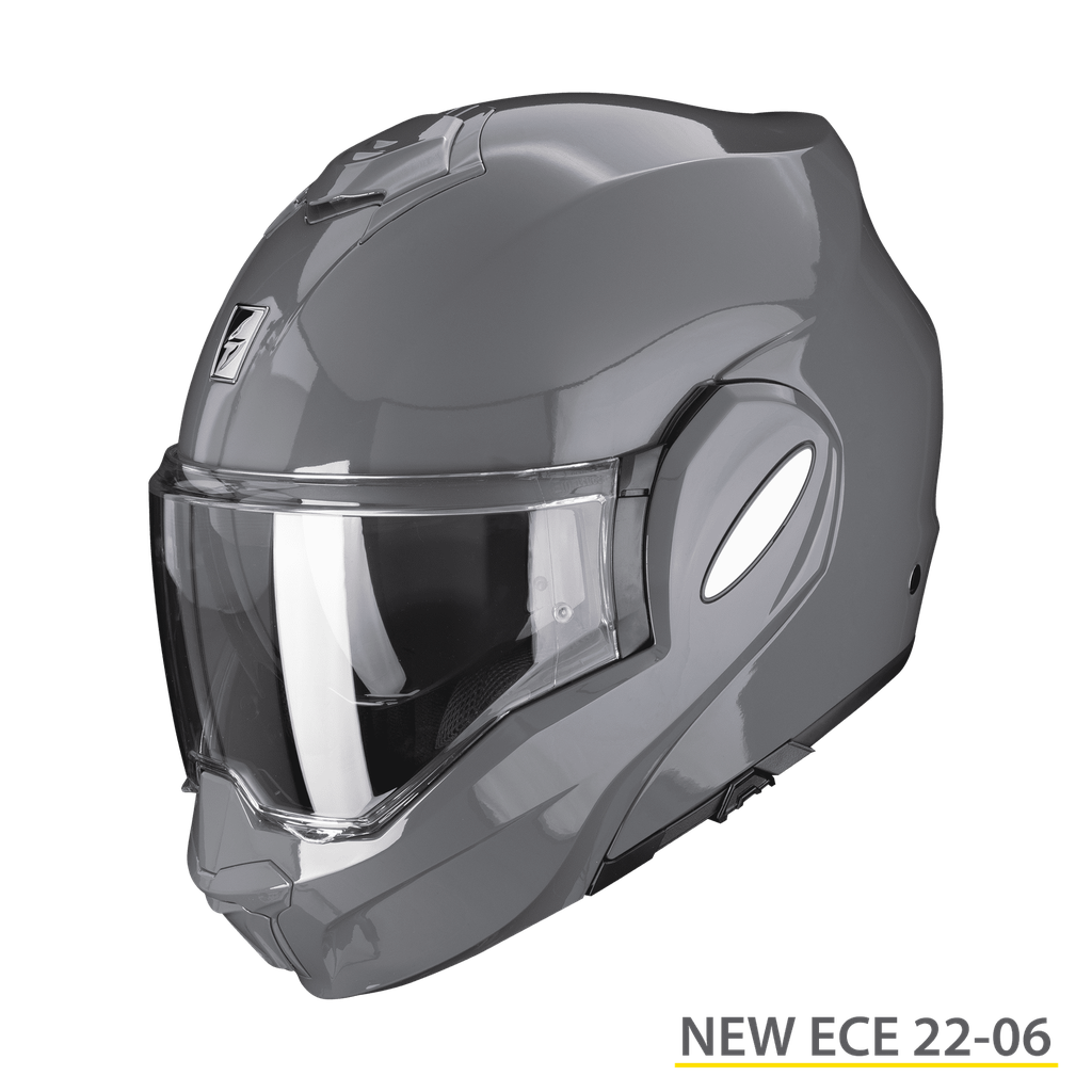 [118-100-253-02] Scorpion Exo-Tech Evo Solid Cement grey (XS)