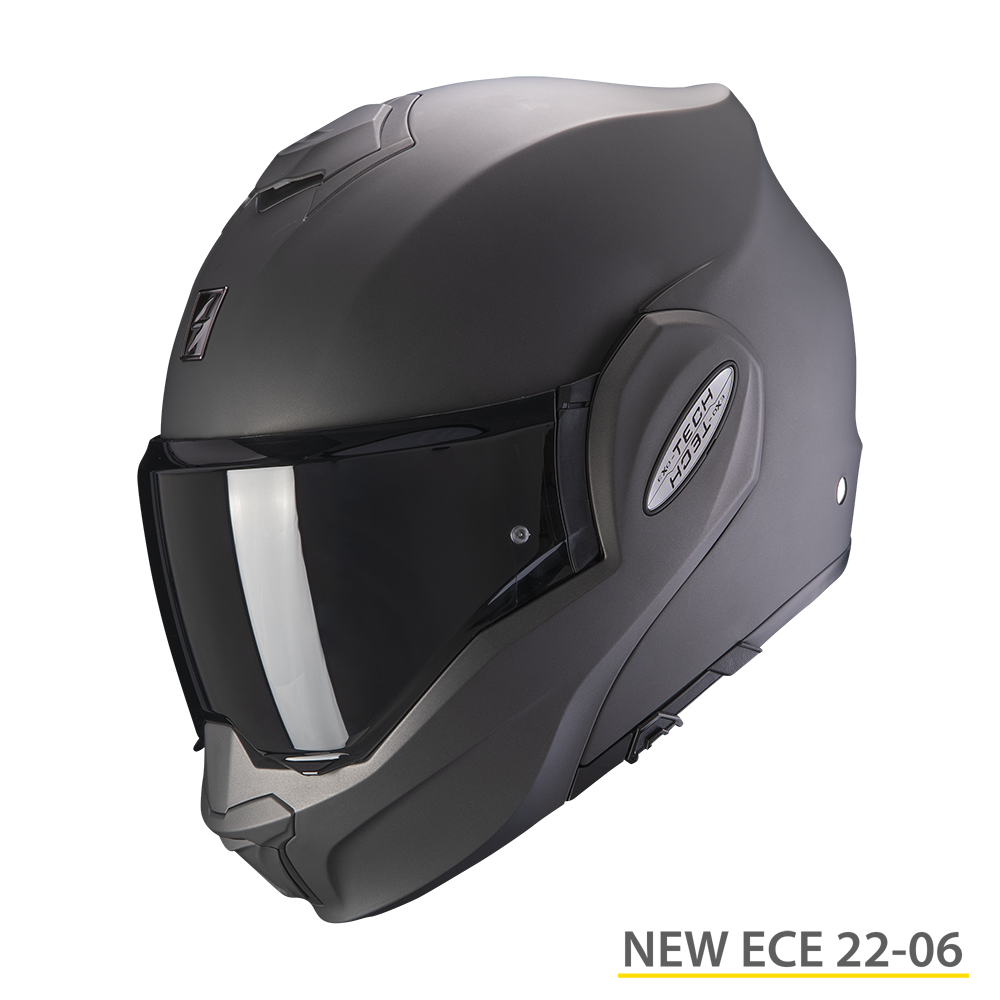 [118-100-67-02] Scorpion Exo-Tech Evo Solid Matt anthracite (XS)