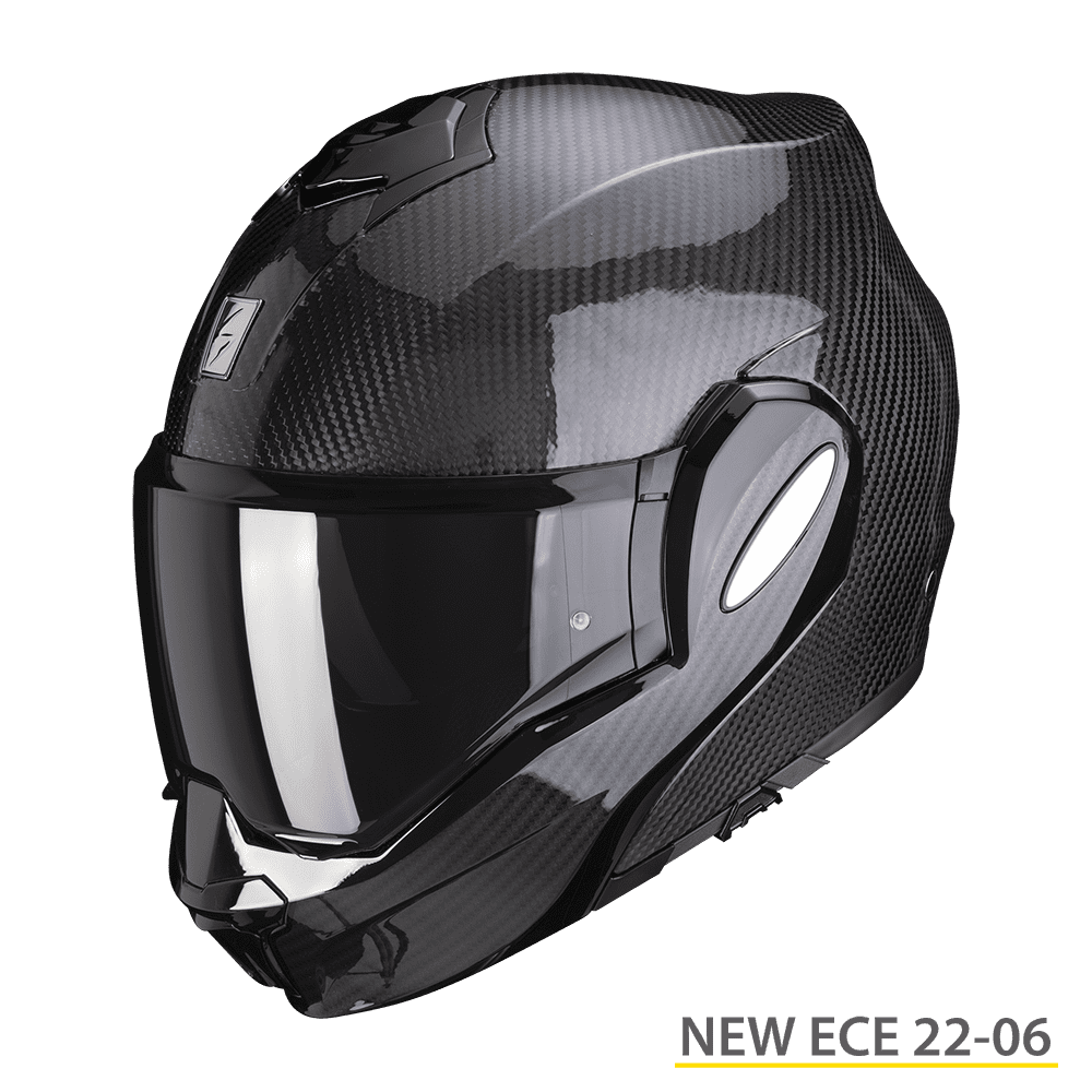 [118-261-03-02] Scorpion Exo-Tech Evo Carbon Solid Black (XS)