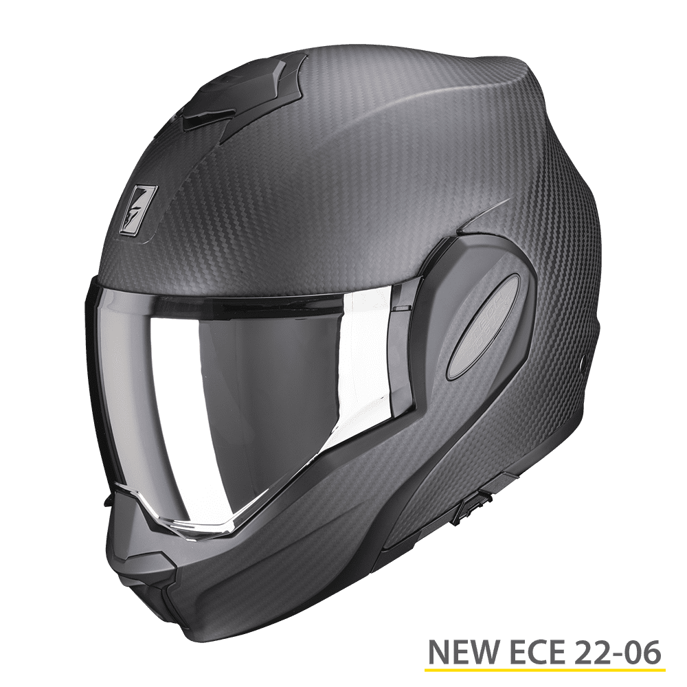 [118-261-10-02] Scorpion Exo-Tech Evo Carbon Solid Matt black (XS)