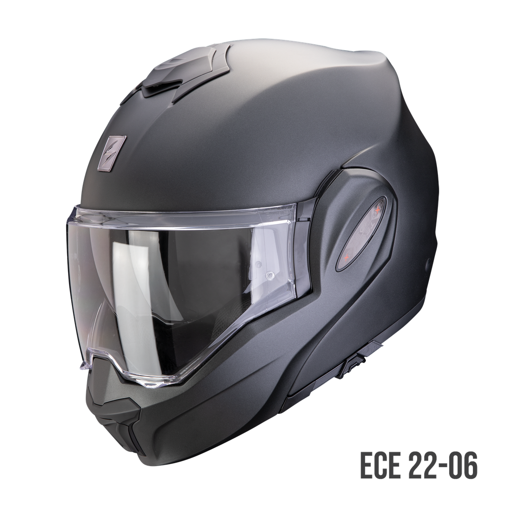 Scorpion Exo-Tech Evo Pro Solid Matt Pearl Black
