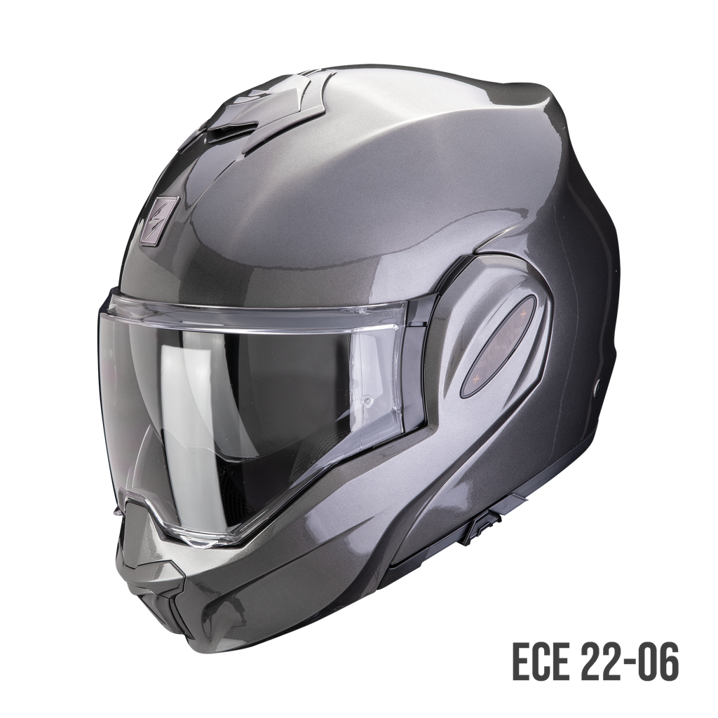 [119-100-337-02] Scorpion Exo-Tech Evo Pro Solid Metallic grey (XS)