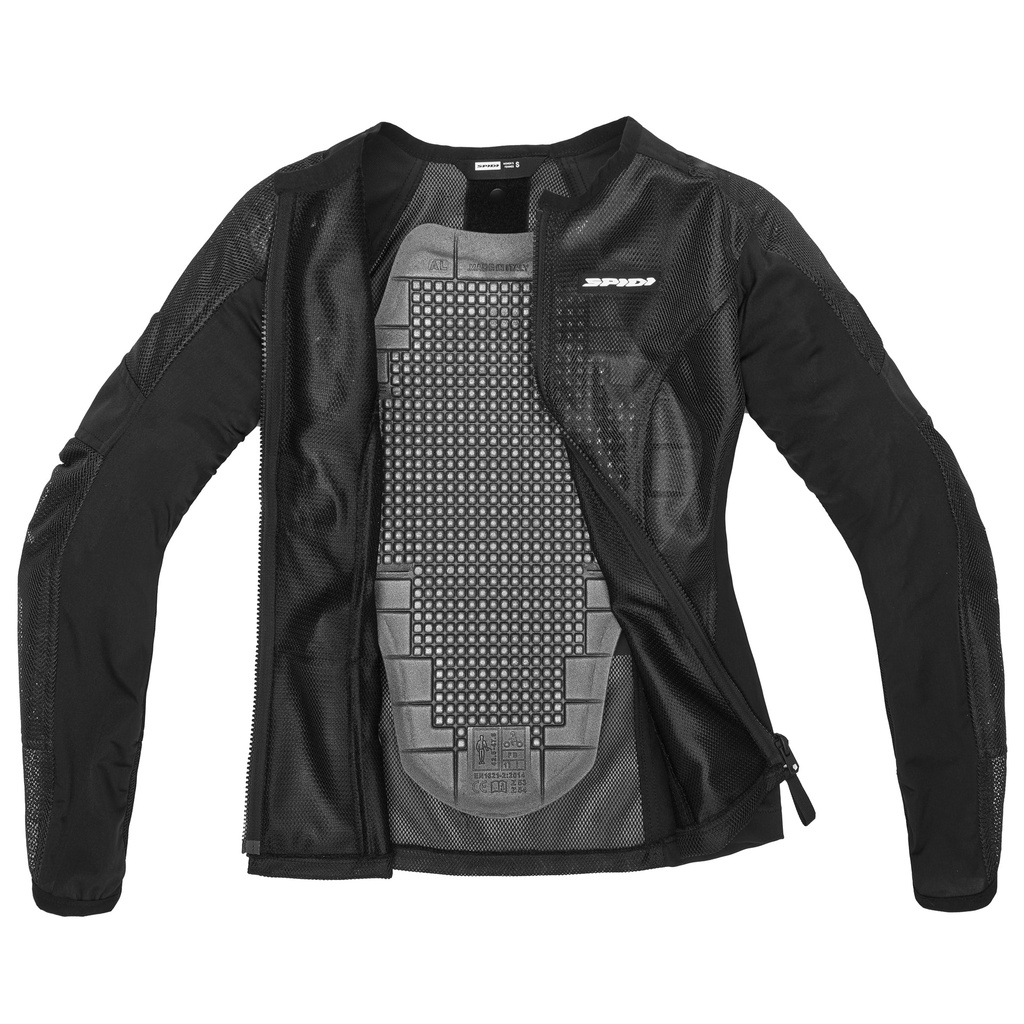 [T336-026-XS] Spidi Base-1 Armor Lady Black (XS)