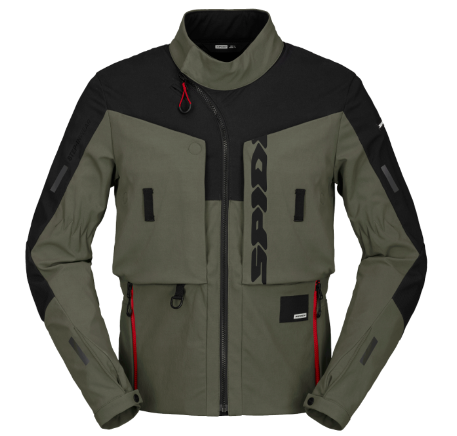 [D323-265-M] Spidi Frontier Thermorain Militar (M)