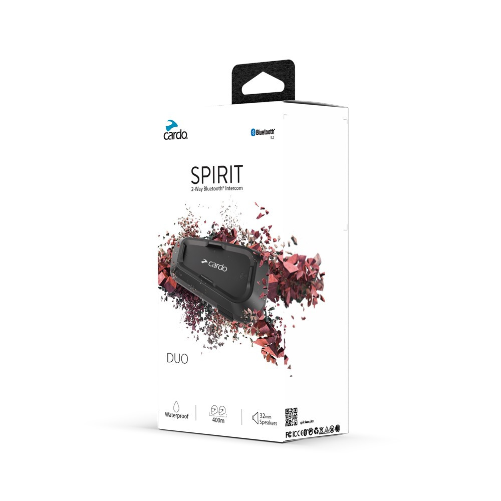 [SPRT0101] Cardo Intercomunicador Spirit Duo
