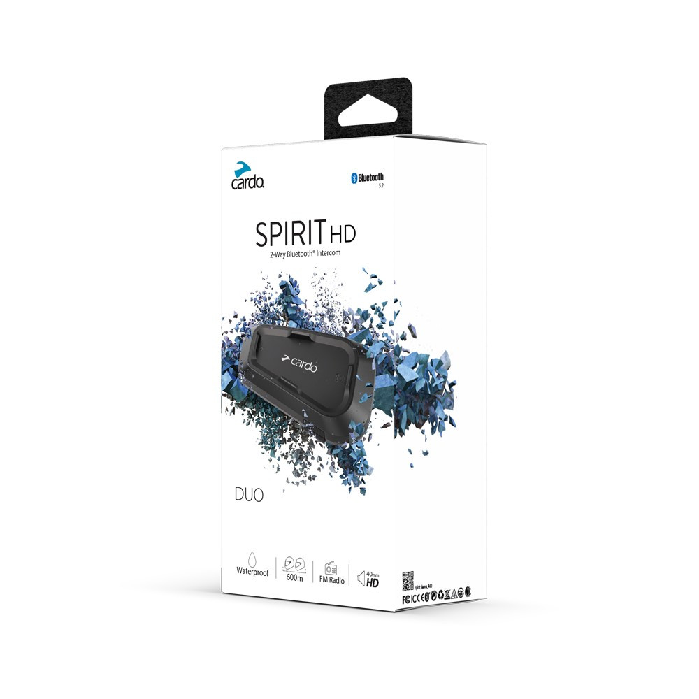 [SPRT0102] Cardo Intercomunicador Spirit Hd Duo