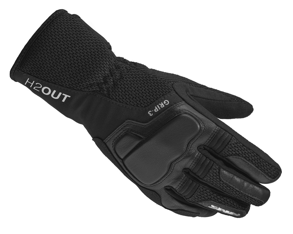 [C112-026-XS] Spidi Grip 3 H2Out Black (XS)