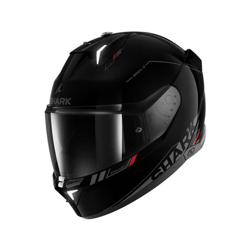 [HE0810EKARXS] Shark Skwal I3 Blank Sp Black Anthracite Red (XS)