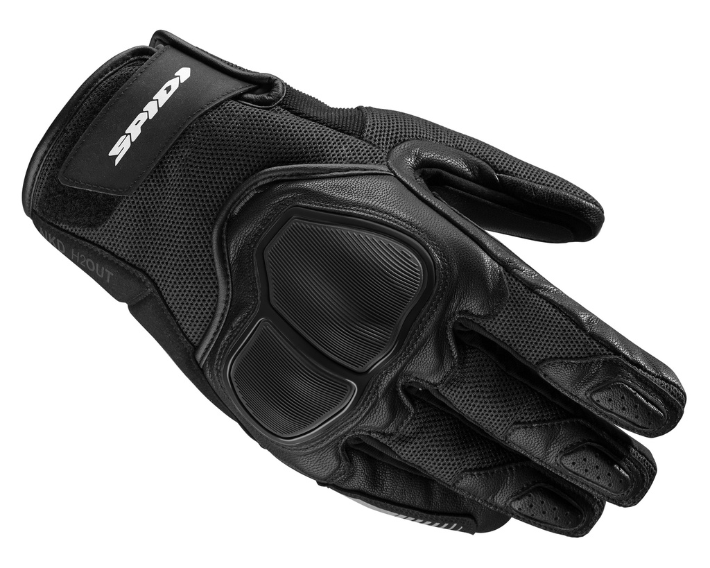[C113-026-S] Spidi Nkd H2Out Gloves Black (S)
