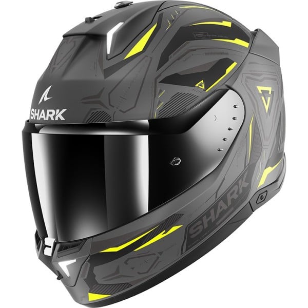 [HE0823EAYKXS] Shark Skwal I3 Linik Mat Anthracite Yellow Black (XS)