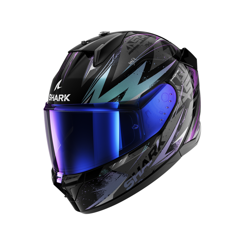 [HE0920EKGXXS] Shark D-Skwal 3 Blast-R Black Green Glitter (XS)