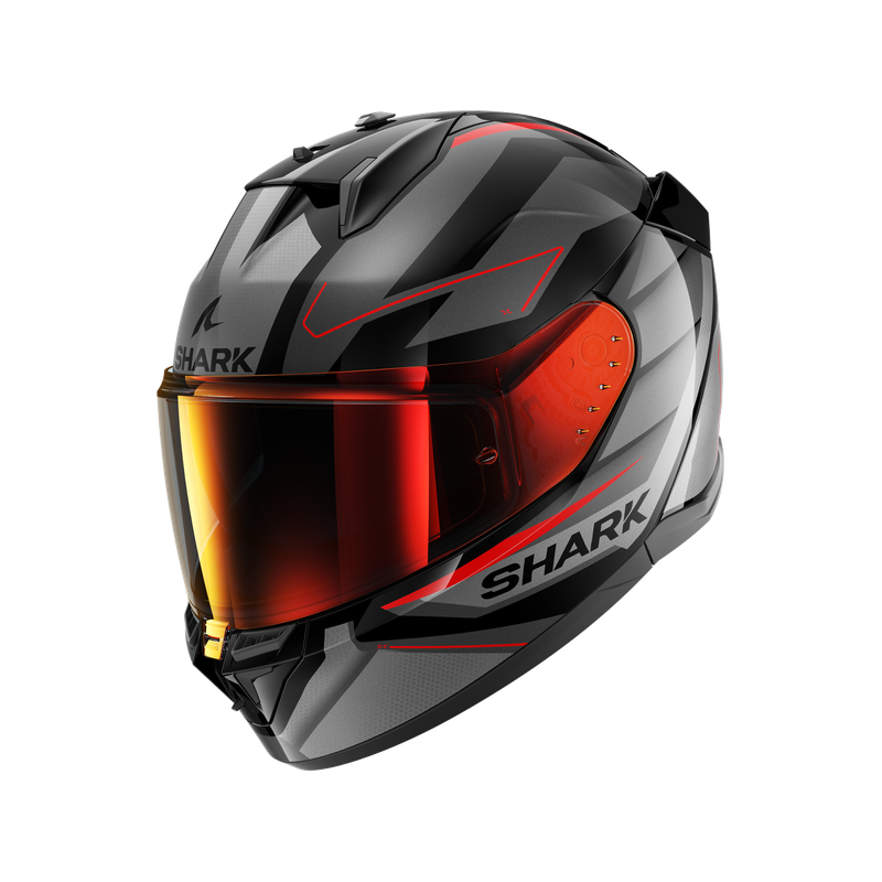[HE0922EKARXS] Shark D-Skwal 3 Sizler Black Anthracite Red (XS)