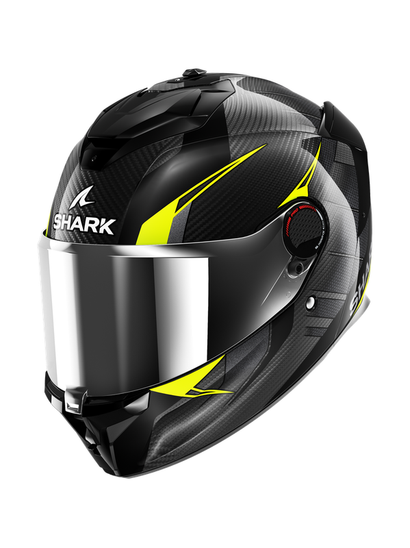 [HE1310EDKYXS] Shark Spartan Gt Pro Kultram Carbon Carbon Black Yellow (XS)