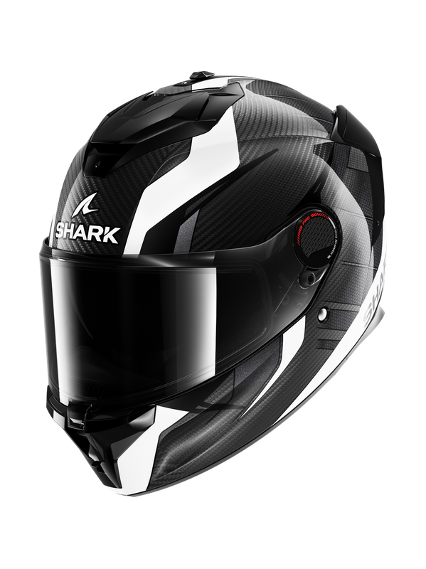[HE1310EDWKXS] Shark Spartan Gt Pro Kultram Carbon Carbon White Black (XS)