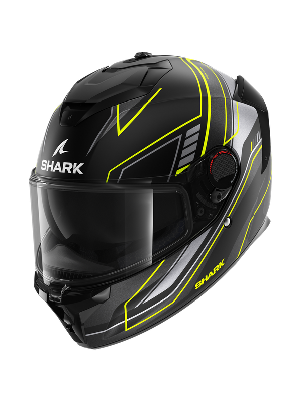 [HE1316EKYAXS] Shark Spartan Gt Pro Toryan Mat Black Yellow Anthracite (XS)