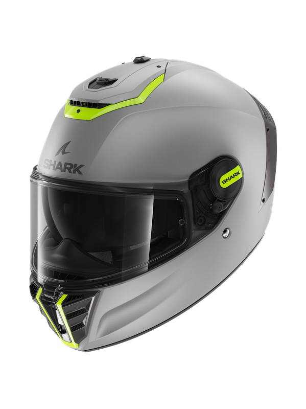 [HE8105ESYSXS] Shark SPARTAN RS BLANK Mat SP Silver Yellow Silver (XS)