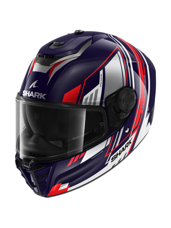 [HE8110EBWUXS] Shark SPARTAN RS BYRHON Blue White Chrom (XS)