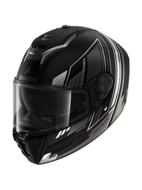 [HE8111EKAUXS] Shark SPARTAN RS BYRHON Mat Black Anthracite Chrom (XS)