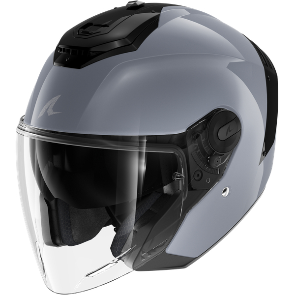 [HE8250ES05XS] Shark RS JET BLANK Gun Silver (XS)