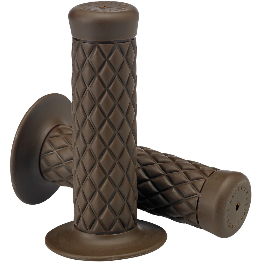 [578537] Biltwell THRUSTER TPV GRIPS 1" Chocolate