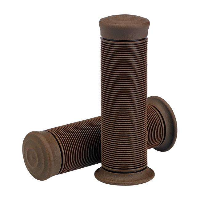 Biltwell KUNG FU GRIPS 1" Brown