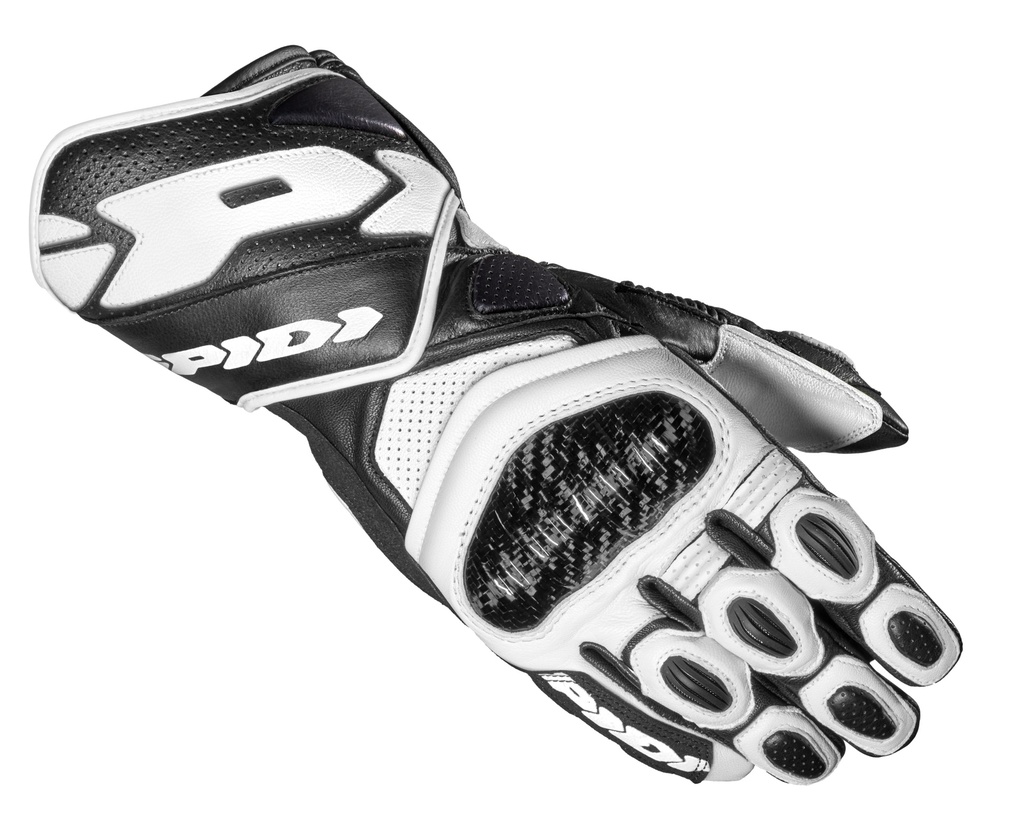 [A210-011-S] Spidi Carbo 7 Black/White (S)