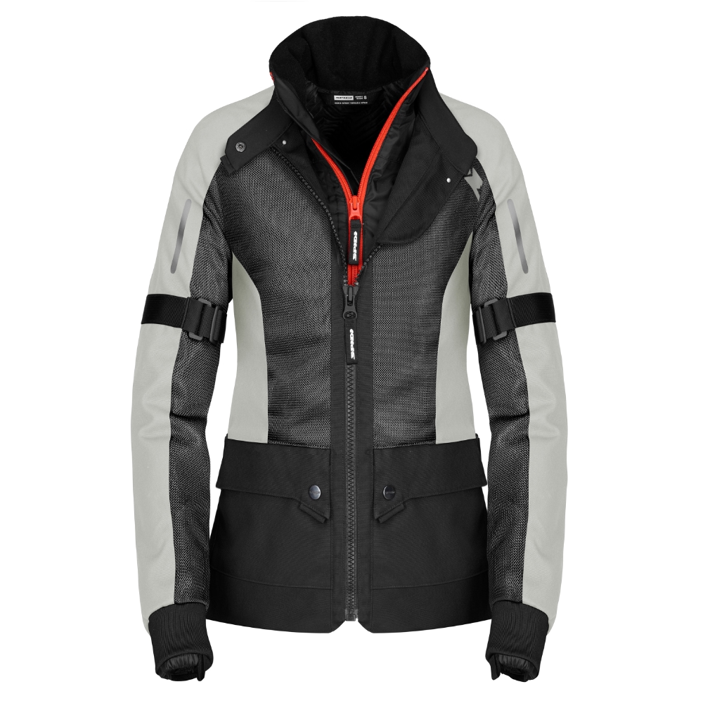 [D304-341-XS] Spidi NET H2OUT LADY Black/Ice (XS)