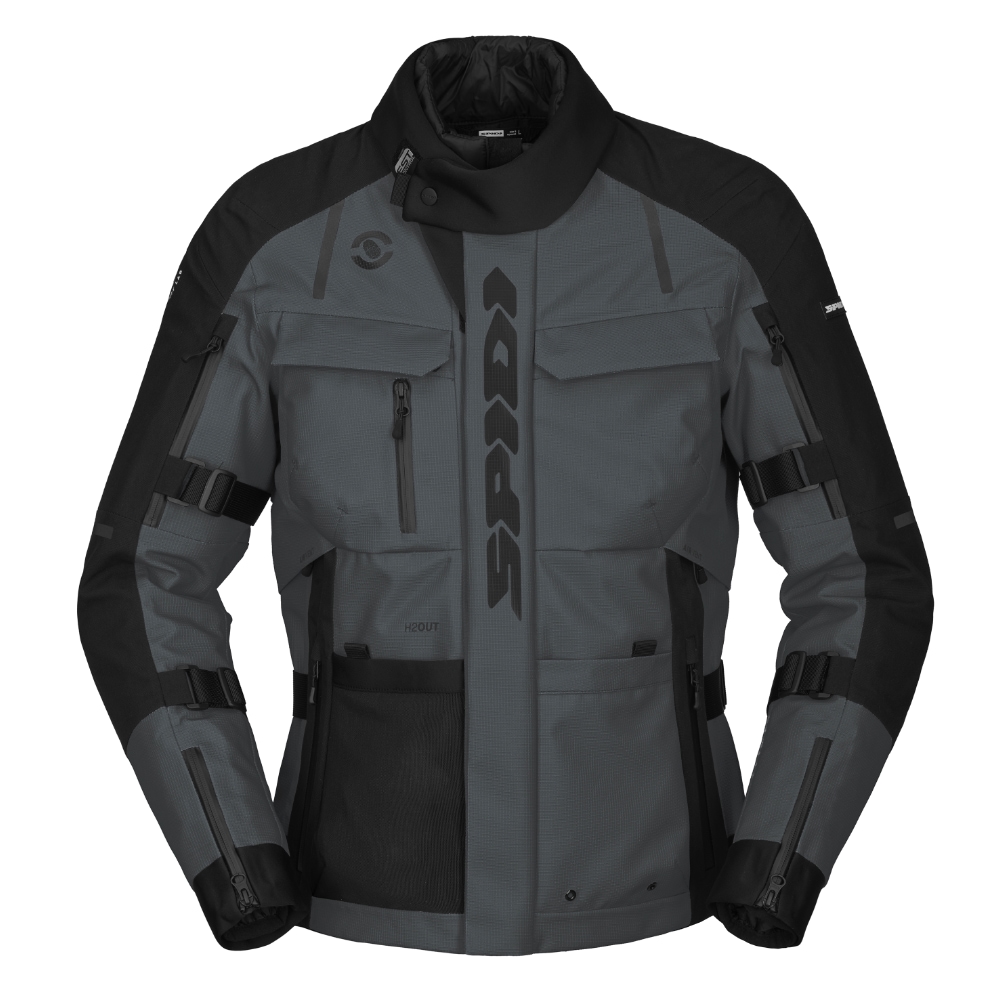[D318-053-M] Spidi TOUR EVO 2 Black/Slate (M)