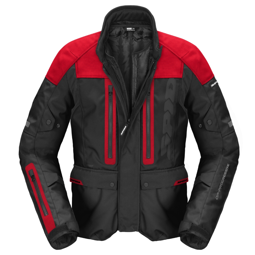 [D317-021-5XL] Spidi TRAVELER 3 EVO Black/Red (5XL)