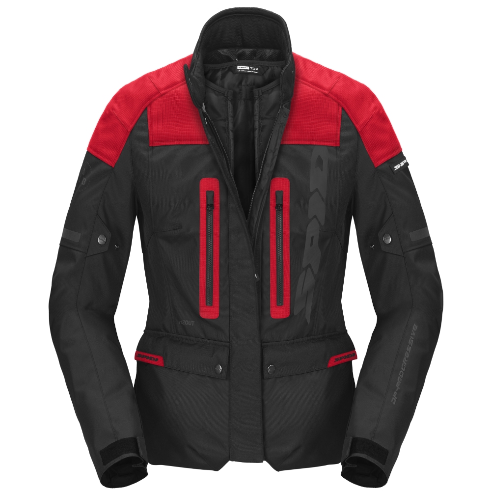 [D316-021-XS] Spidi TRAVELER 3 EVO LADY Black/Red (XS)