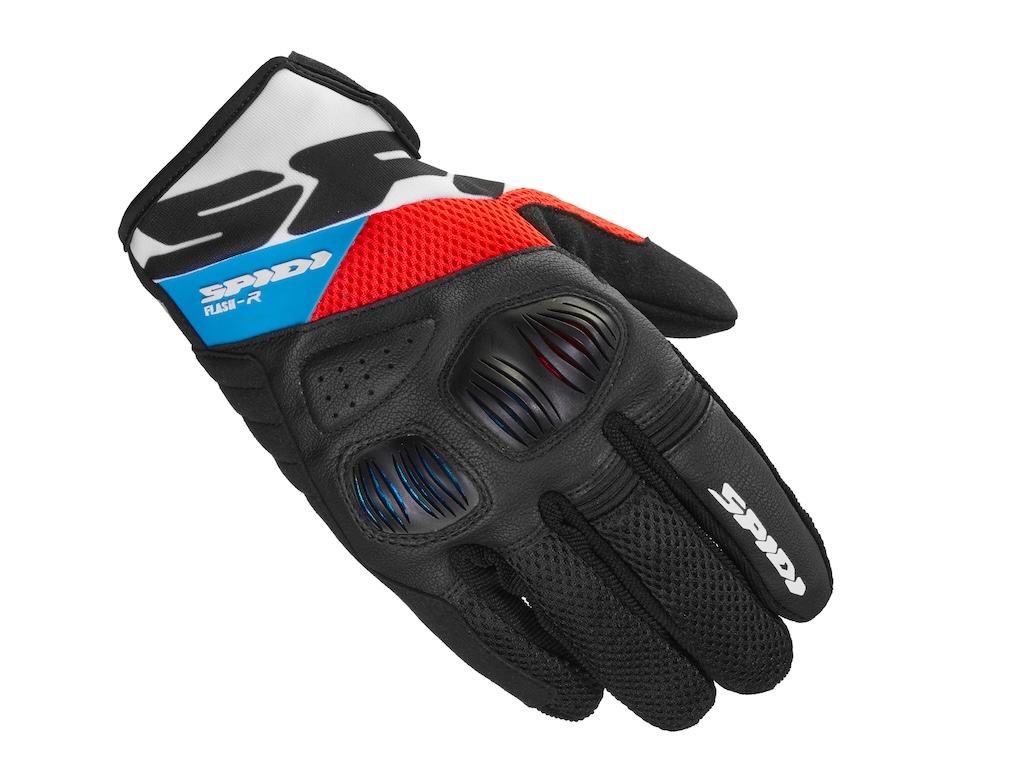 [B79-085-S] Spidi Flash-R Evo Red/Light blu (S)