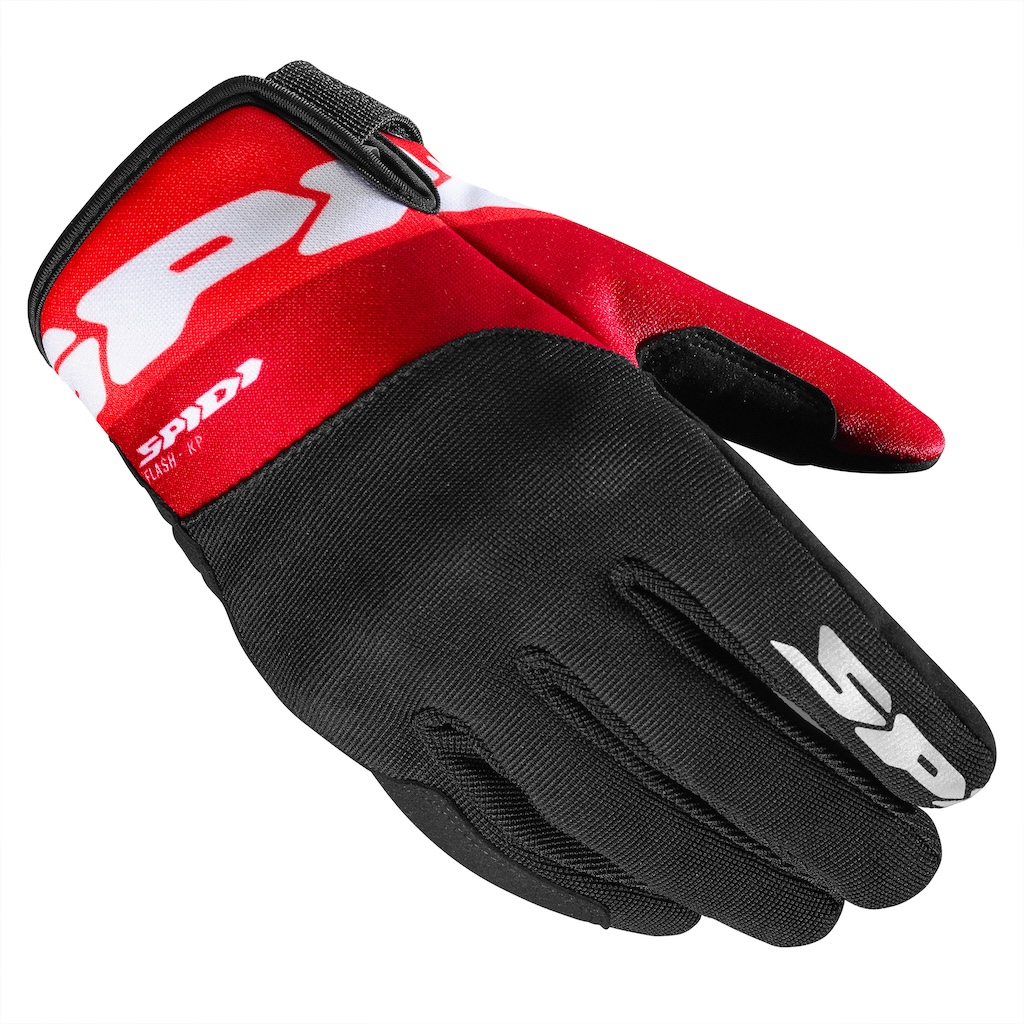 [B110-021-S] Spidi FLASH-KP Black/Red (S)