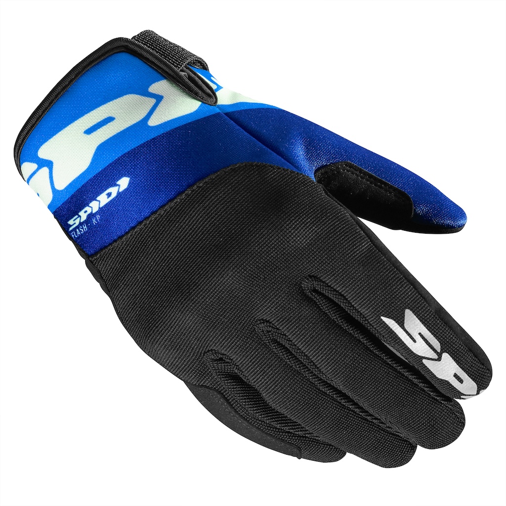 [B110-029-S] Spidi Flash-Kp White/Blue (S)