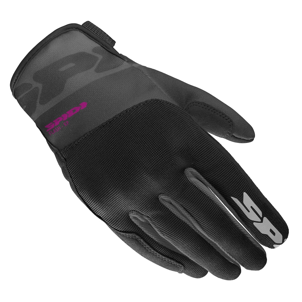 [B119-545-XS] Spidi FLASH-KP LADY Black/Fuchsia (XS)